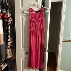 Pink sleeveless dress